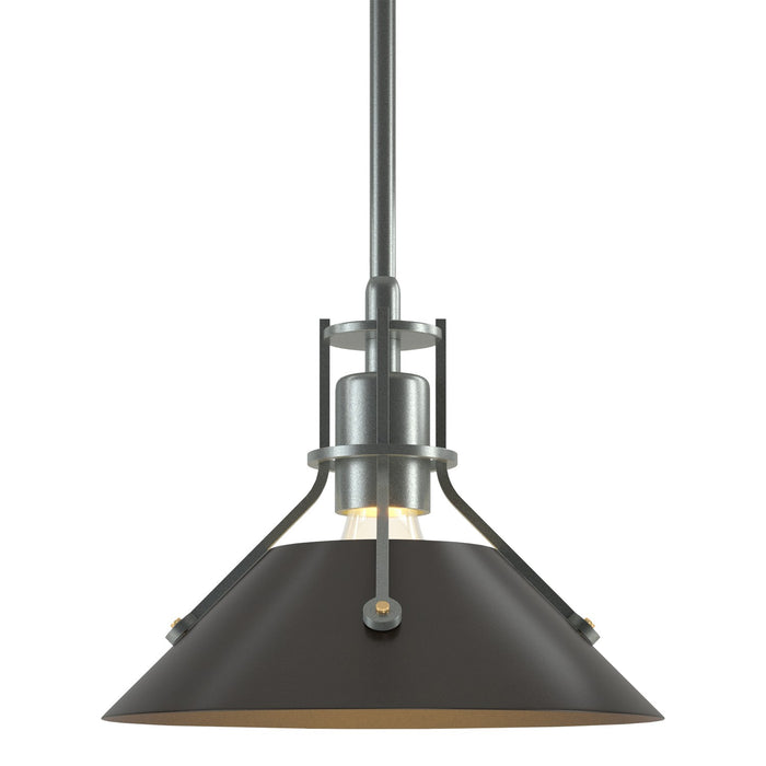 Hubbardton Forge - 184250-SKT-MULT-82-14 - One Light Mini Pendant - Henry - Vintage Platinum