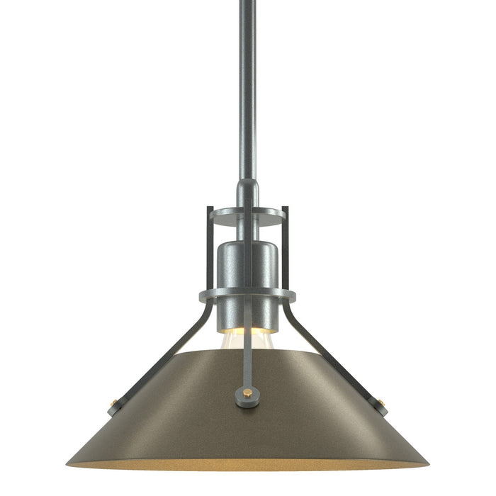 Hubbardton Forge - 184250-SKT-MULT-82-84 - One Light Mini Pendant - Henry - Vintage Platinum