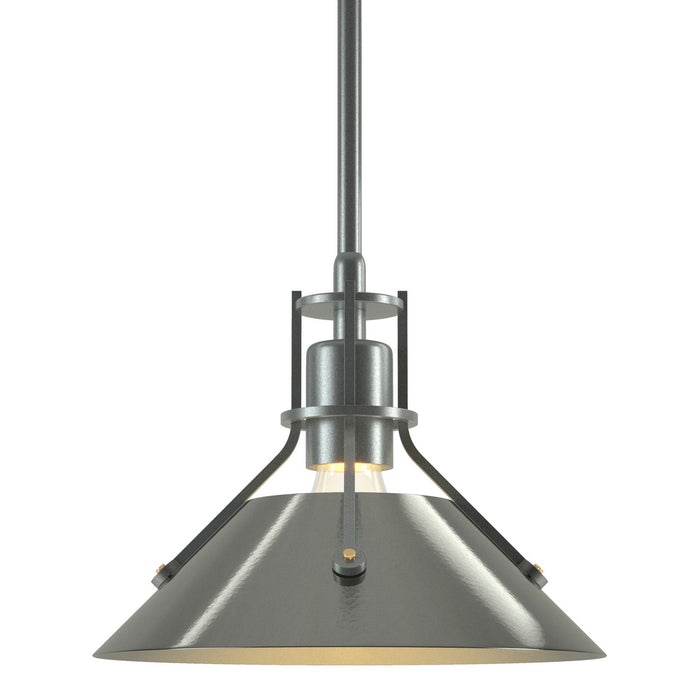 Hubbardton Forge - 184250-SKT-MULT-82-85 - One Light Mini Pendant - Henry - Vintage Platinum