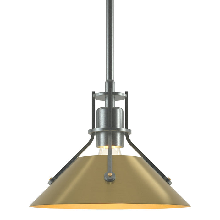 Hubbardton Forge - 184250-SKT-MULT-82-86 - One Light Mini Pendant - Henry - Vintage Platinum