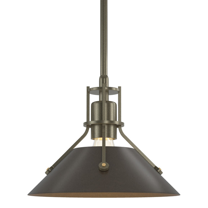 Hubbardton Forge - 184250-SKT-MULT-84-05 - One Light Mini Pendant - Henry - Soft Gold