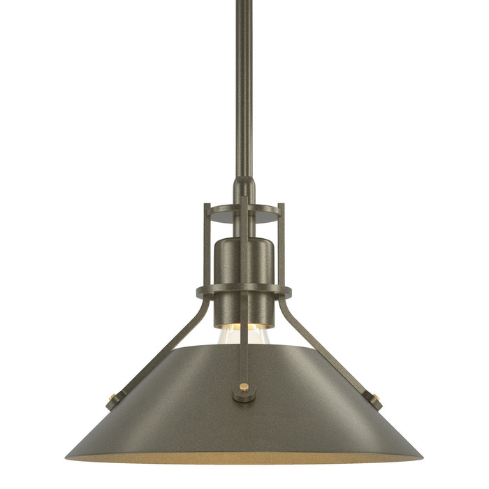 Hubbardton Forge - 184250-SKT-MULT-84-84 - One Light Mini Pendant - Henry - Soft Gold