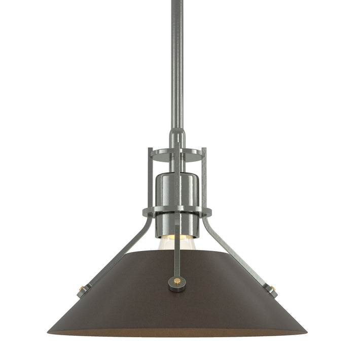 Hubbardton Forge - 184250-SKT-MULT-85-05 - One Light Mini Pendant - Henry - Sterling