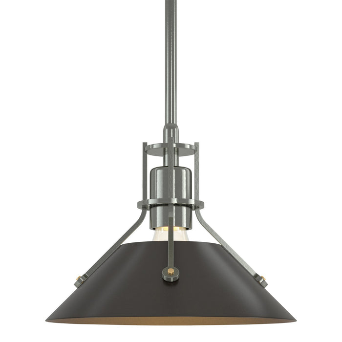 Hubbardton Forge - 184250-SKT-MULT-85-14 - One Light Mini Pendant - Henry - Sterling