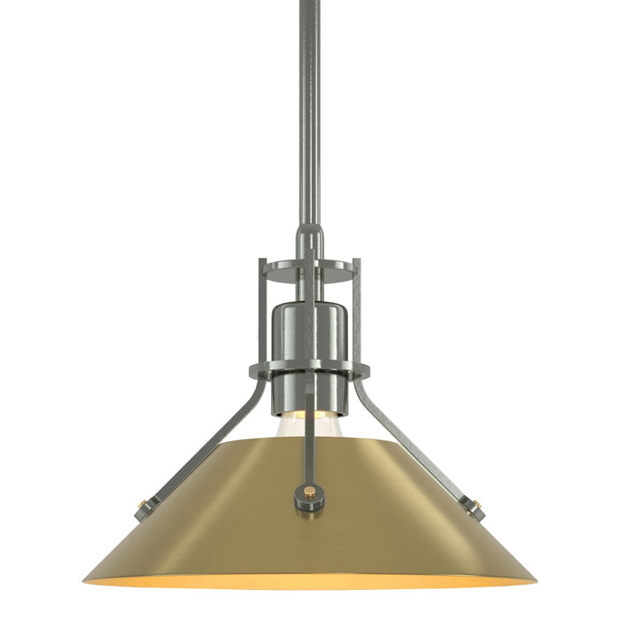 Hubbardton Forge - 184250-SKT-MULT-85-86 - One Light Mini Pendant - Henry - Sterling