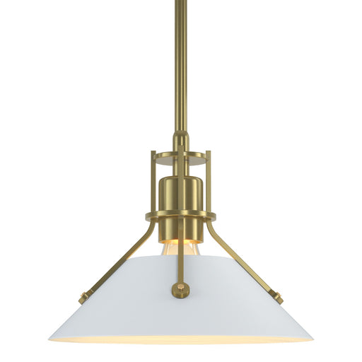 Henry One Light Pendant Modern Brass