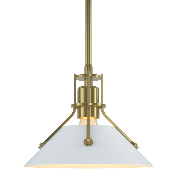 Hubbardton Forge - 184250-SKT-MULT-86-02 - One Light Pendant - Henry - Modern Brass
