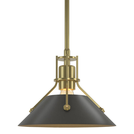 Henry One Light Mini Pendant Modern Brass