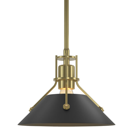 Henry One Light Mini Pendant Modern Brass