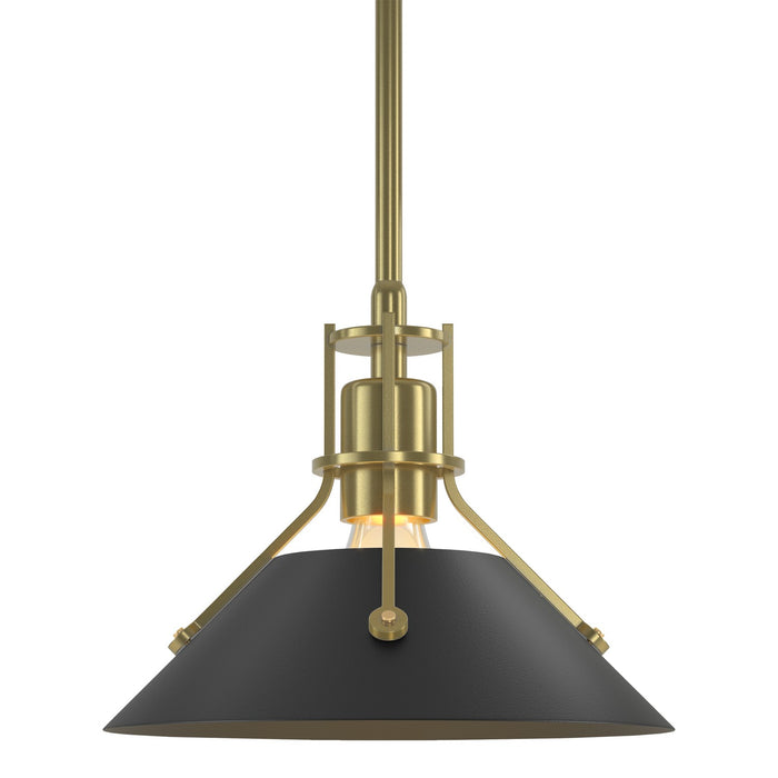 Hubbardton Forge - 184250-SKT-MULT-86-10 - One Light Mini Pendant - Henry - Modern Brass