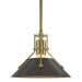 Hubbardton Forge - 184250-SKT-MULT-86-14 - One Light Mini Pendant - Henry - Modern Brass