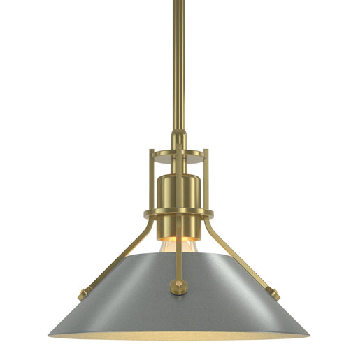 Henry One Light Mini Pendant Modern Brass