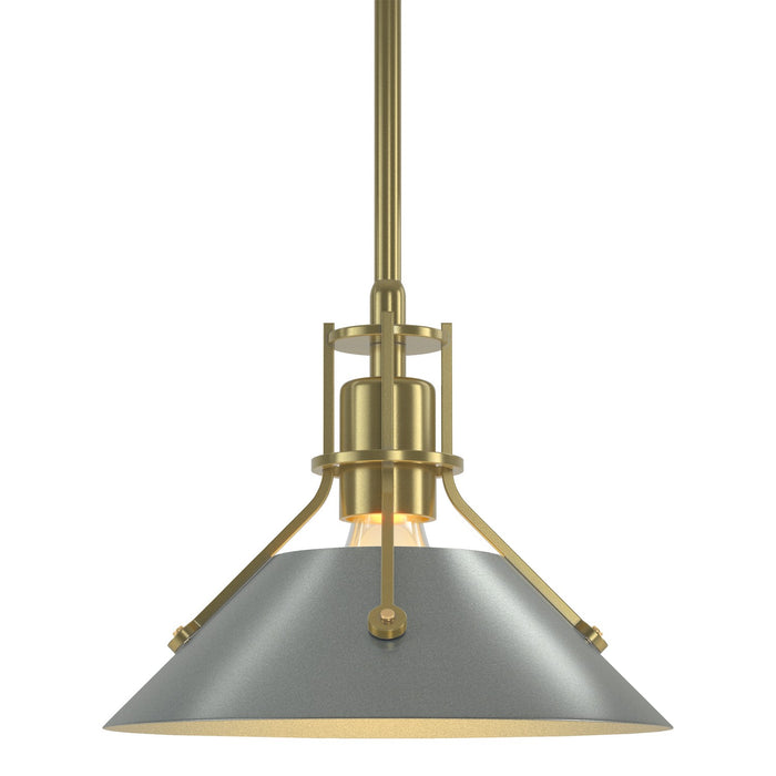 Hubbardton Forge - 184250-SKT-MULT-86-82 - One Light Mini Pendant - Henry - Modern Brass
