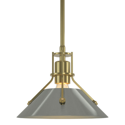 Henry One Light Mini Pendant Modern Brass