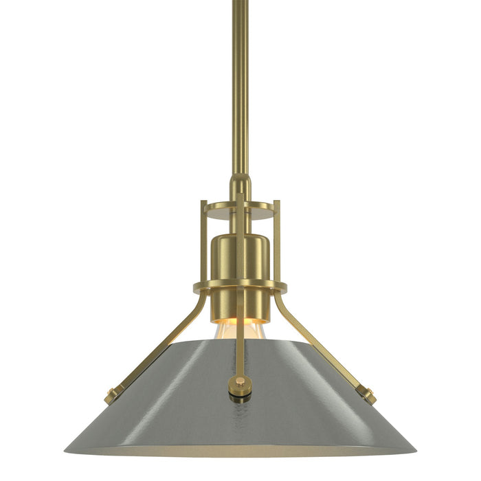 Hubbardton Forge - 184250-SKT-MULT-86-85 - One Light Mini Pendant - Henry - Modern Brass