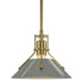 Hubbardton Forge - 184250-SKT-MULT-86-85 - One Light Mini Pendant - Henry - Modern Brass