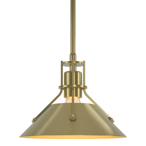 Henry One Light Mini Pendant Modern Brass
