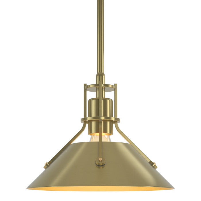 Hubbardton Forge - 184250-SKT-MULT-86-86 - One Light Mini Pendant - Henry - Modern Brass