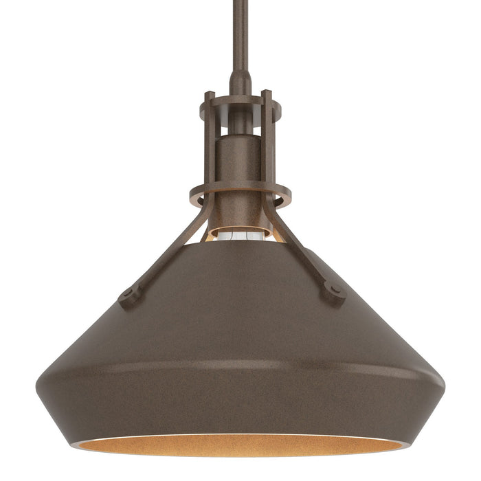 Hubbardton Forge - 184251-SKT-MULT-05-05 - One Light Mini Pendant - Henry - Bronze