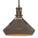 Hubbardton Forge - 184251-SKT-MULT-05-05 - One Light Mini Pendant - Henry - Bronze