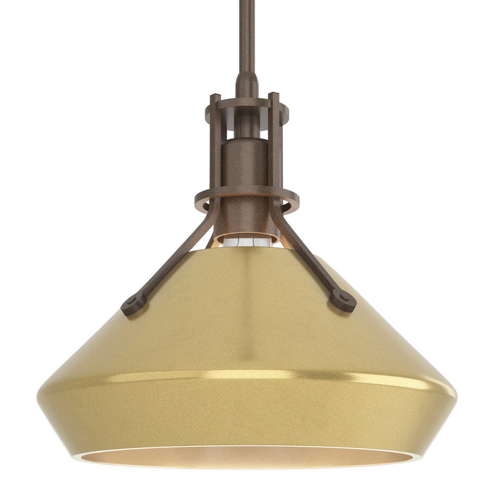 Hubbardton Forge - 184251-SKT-MULT-05-86 - One Light Mini Pendant - Henry - Bronze