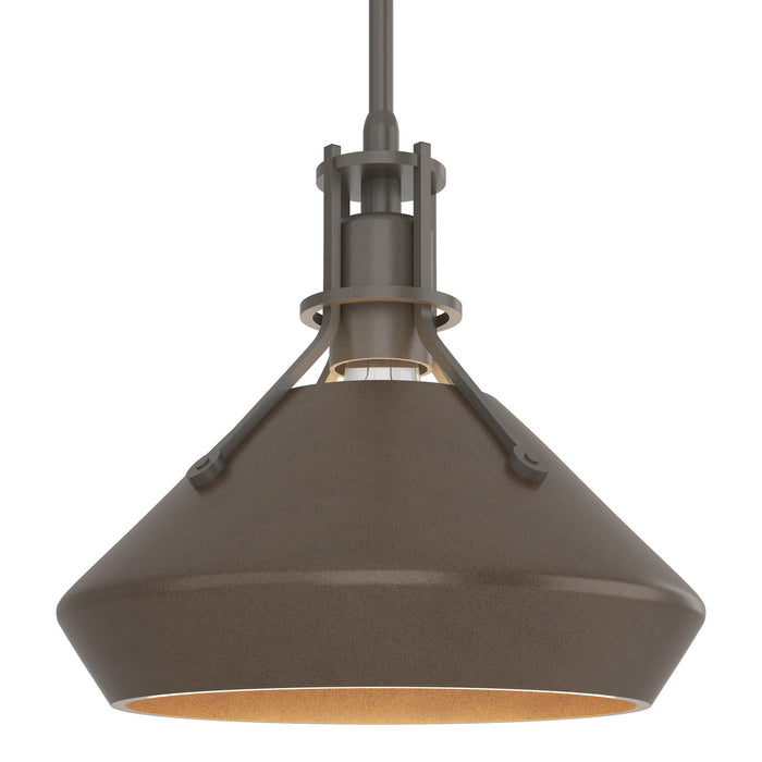 Hubbardton Forge - 184251-SKT-MULT-07-05 - One Light Mini Pendant - Henry - Dark Smoke