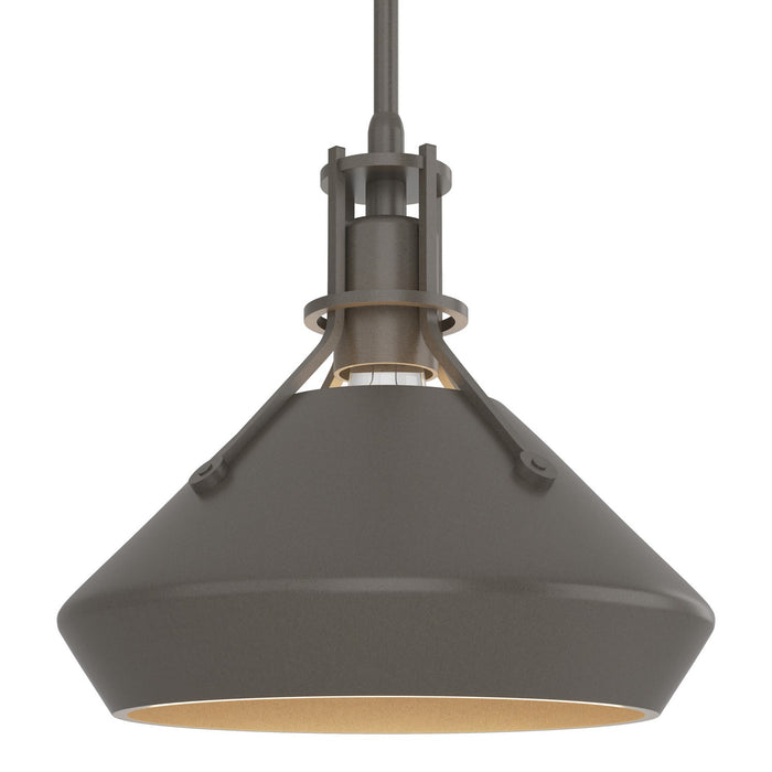 Hubbardton Forge - 184251-SKT-MULT-07-07 - One Light Mini Pendant - Henry - Dark Smoke
