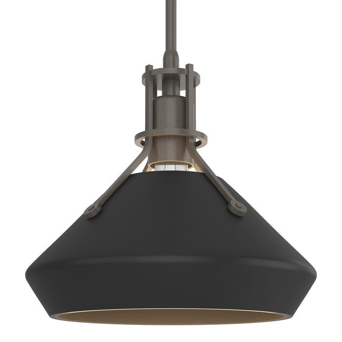 Hubbardton Forge - 184251-SKT-MULT-07-10 - One Light Mini Pendant - Henry - Dark Smoke