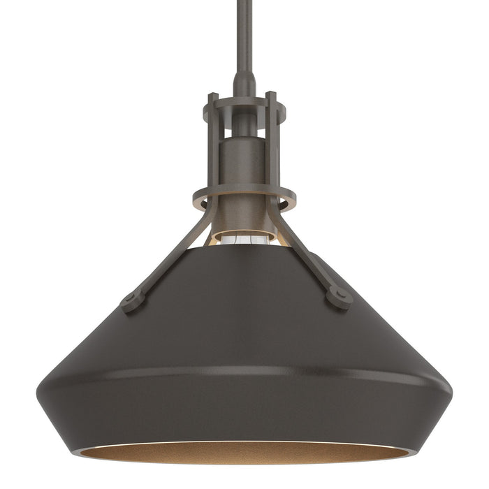 Hubbardton Forge - 184251-SKT-MULT-07-14 - One Light Mini Pendant - Henry - Dark Smoke