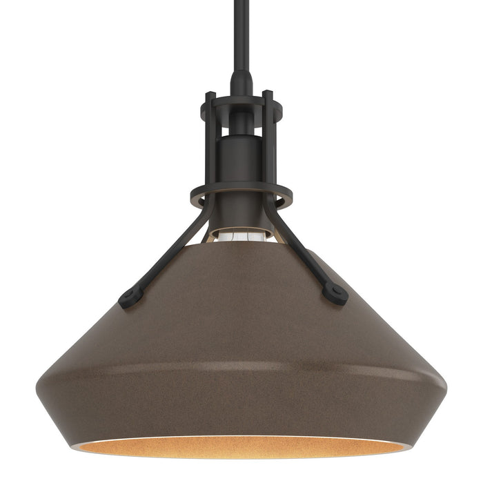 Hubbardton Forge - 184251-SKT-MULT-10-05 - One Light Mini Pendant - Henry - Black