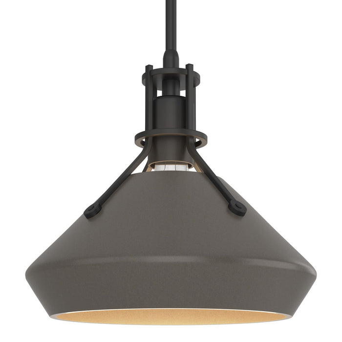 Hubbardton Forge - 184251-SKT-MULT-10-07 - One Light Mini Pendant - Henry - Black