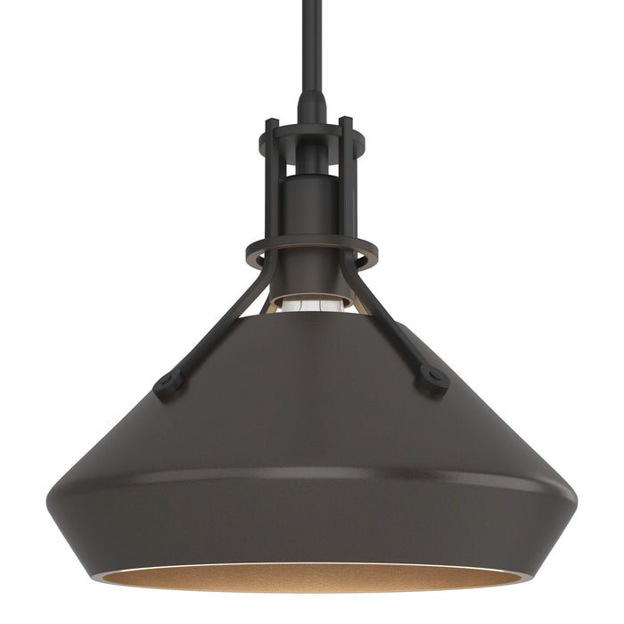 Hubbardton Forge - 184251-SKT-MULT-10-14 - One Light Mini Pendant - Henry - Black