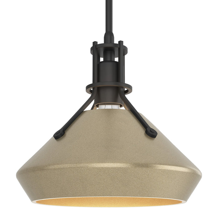 Hubbardton Forge - 184251-SKT-MULT-10-84 - One Light Mini Pendant - Henry - Black