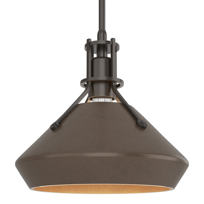 Hubbardton Forge - 184251-SKT-MULT-14-05 - One Light Mini Pendant - Henry - Oil Rubbed Bronze