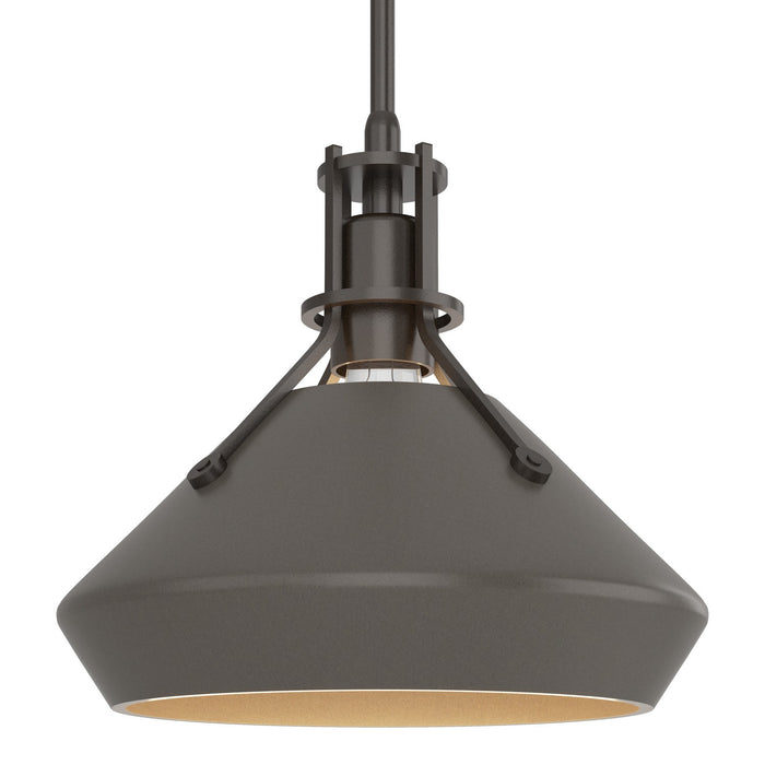 Hubbardton Forge - 184251-SKT-MULT-14-07 - One Light Mini Pendant - Henry - Oil Rubbed Bronze