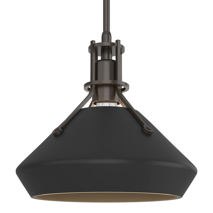 Hubbardton Forge - 184251-SKT-MULT-14-10 - One Light Mini Pendant - Henry - Oil Rubbed Bronze