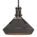 Hubbardton Forge - 184251-SKT-MULT-14-14 - One Light Mini Pendant - Henry - Oil Rubbed Bronze