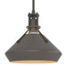 Hubbardton Forge - 184251-SKT-MULT-20-07 - One Light Mini Pendant - Henry - Natural Iron