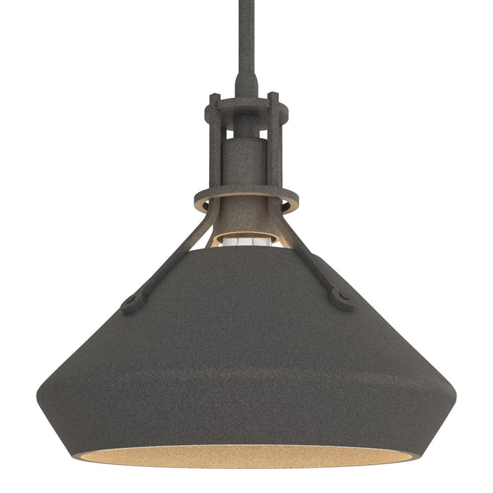 Hubbardton Forge - 184251-SKT-MULT-20-20 - One Light Mini Pendant - Henry - Natural Iron