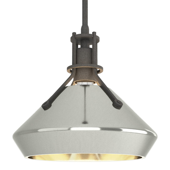 Hubbardton Forge - 184251-SKT-MULT-20-85 - One Light Mini Pendant - Henry - Natural Iron