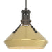 Hubbardton Forge - 184251-SKT-MULT-20-86 - One Light Mini Pendant - Henry - Natural Iron