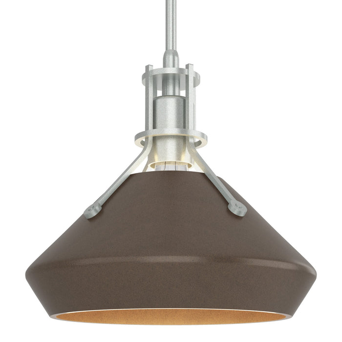 Hubbardton Forge - 184251-SKT-MULT-82-05 - One Light Mini Pendant - Henry - Vintage Platinum