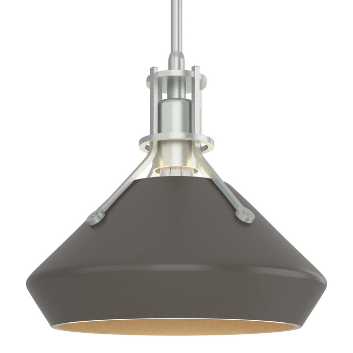 Hubbardton Forge - 184251-SKT-MULT-82-07 - One Light Mini Pendant - Henry - Vintage Platinum