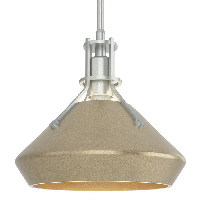 Hubbardton Forge - 184251-SKT-MULT-82-84 - One Light Mini Pendant - Henry - Vintage Platinum