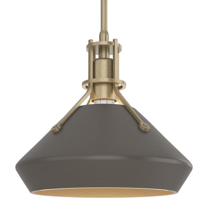 Hubbardton Forge - 184251-SKT-MULT-84-07 - One Light Mini Pendant - Henry - Soft Gold