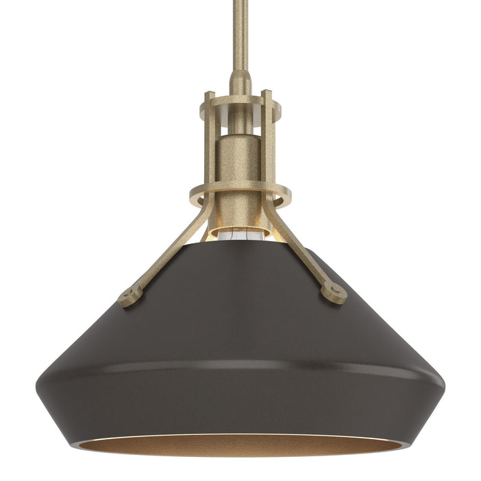 Hubbardton Forge - 184251-SKT-MULT-84-14 - One Light Mini Pendant - Henry - Soft Gold