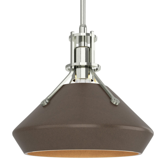 Hubbardton Forge - 184251-SKT-MULT-85-05 - One Light Mini Pendant - Henry - Sterling