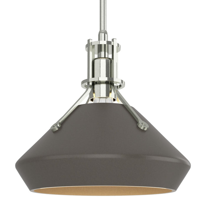 Hubbardton Forge - 184251-SKT-MULT-85-07 - One Light Mini Pendant - Henry - Sterling