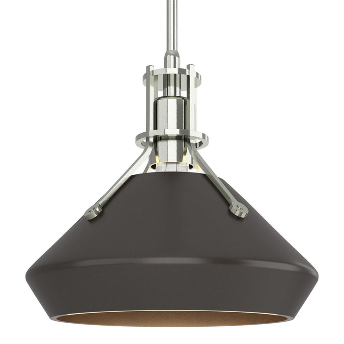 Hubbardton Forge - 184251-SKT-MULT-85-14 - One Light Mini Pendant - Henry - Sterling