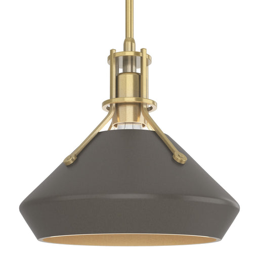 Henry One Light Mini Pendant Modern Brass